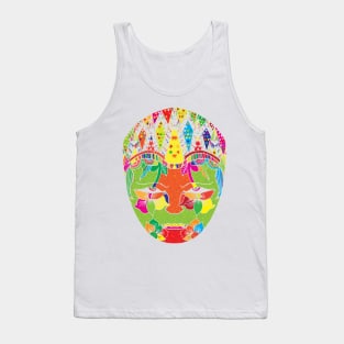 javanese mask decoration Tank Top